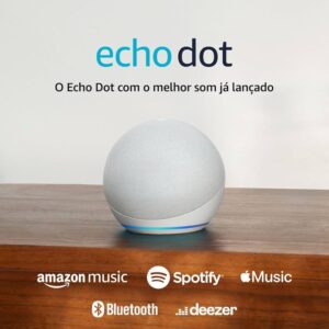 Echo dot branco Amazon